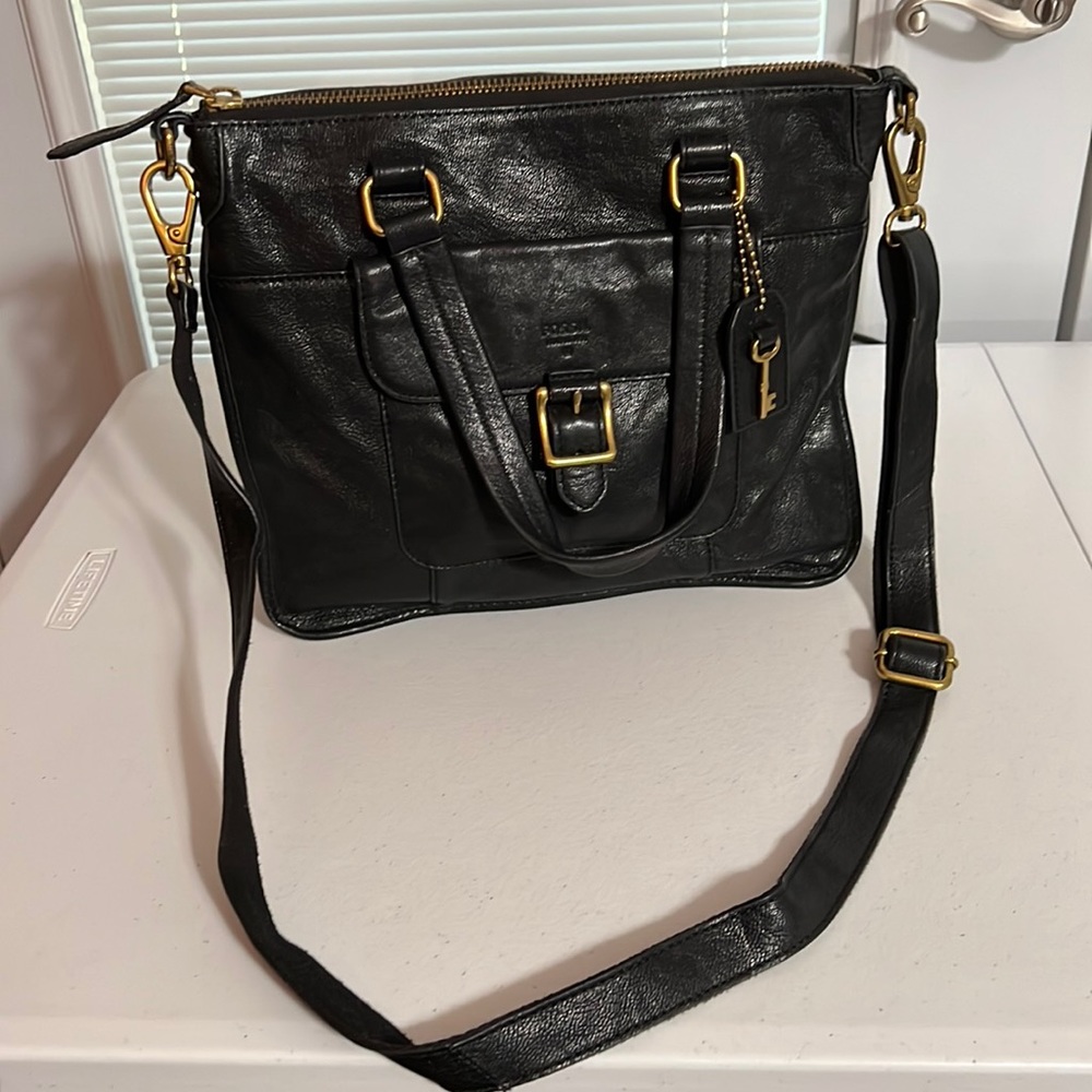 Fossil cross body or hand bag